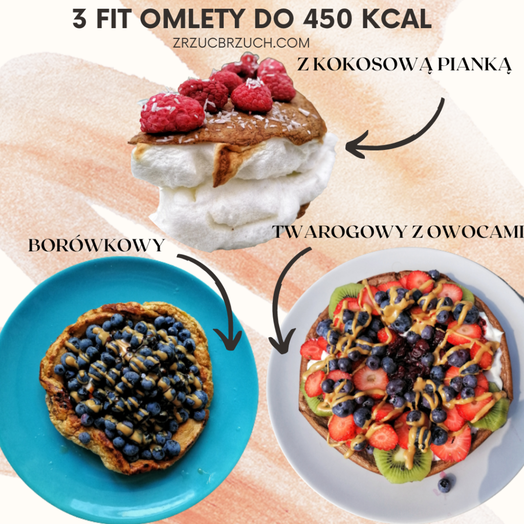 3 Fit Omlety do 450 kcal