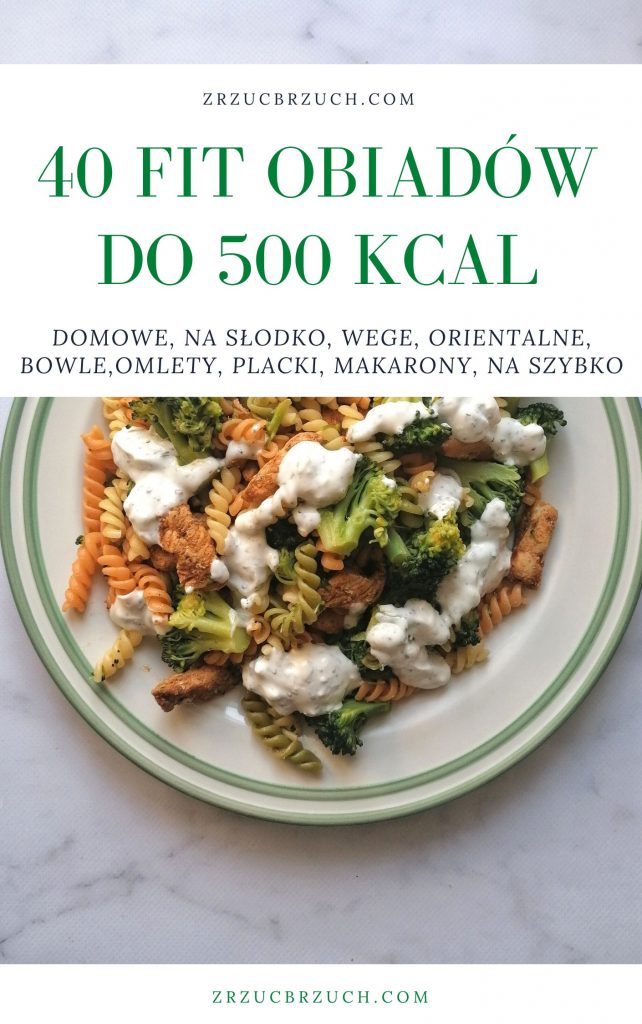 40 fit obiadów do 500 kcal