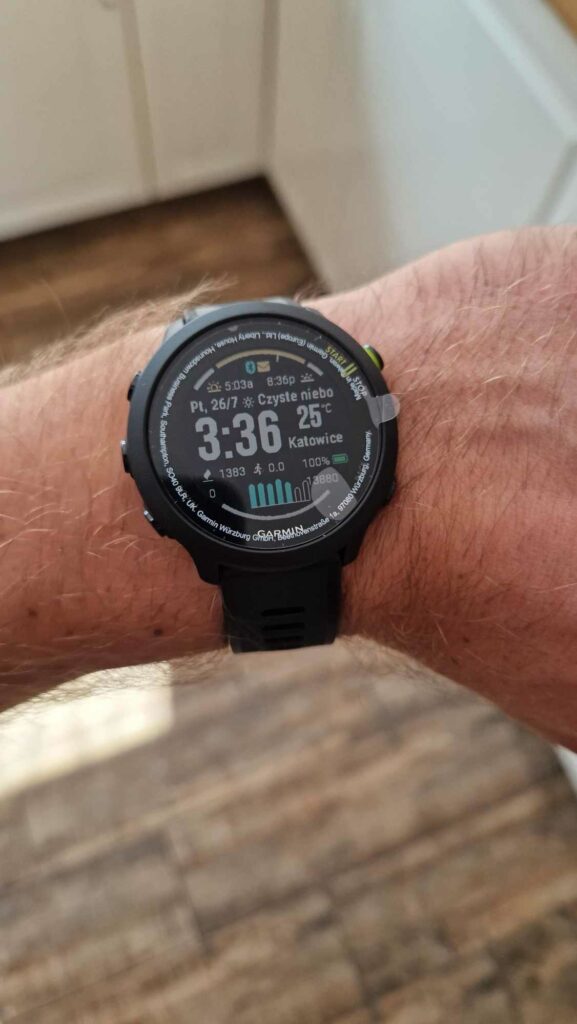 Garmin Forerunner 55 opinia