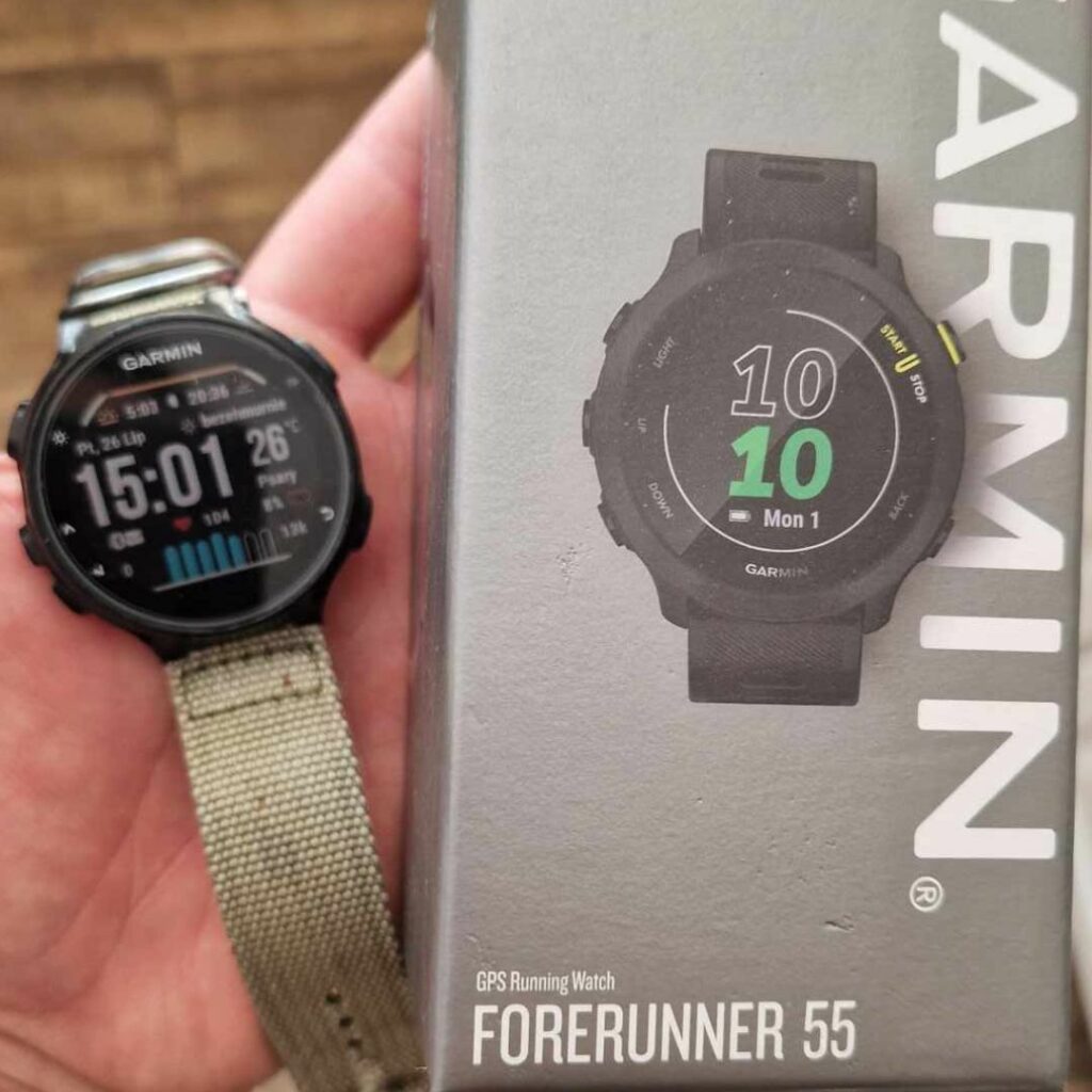 Garmin Forerunner 55 opinia