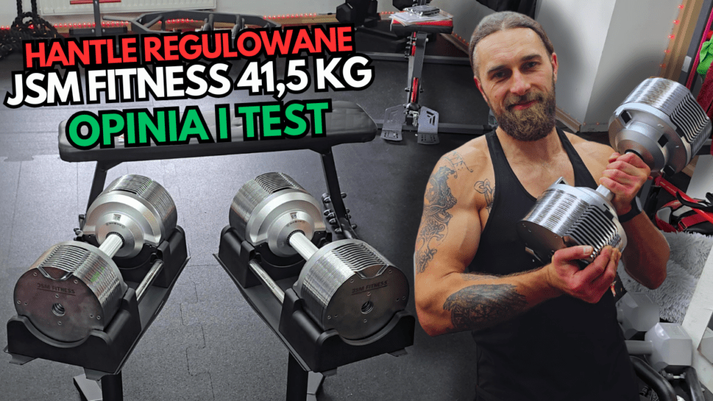Hantle regulowane 41,5 kg JSM FITNESS opinia